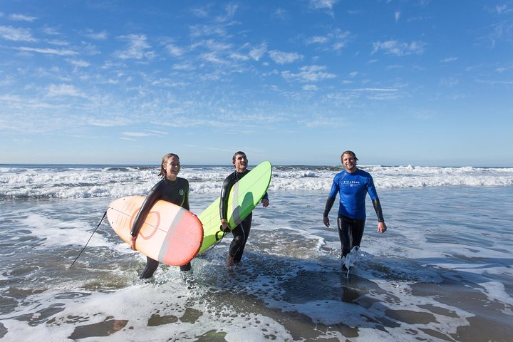 A Surf Lesson finsihing